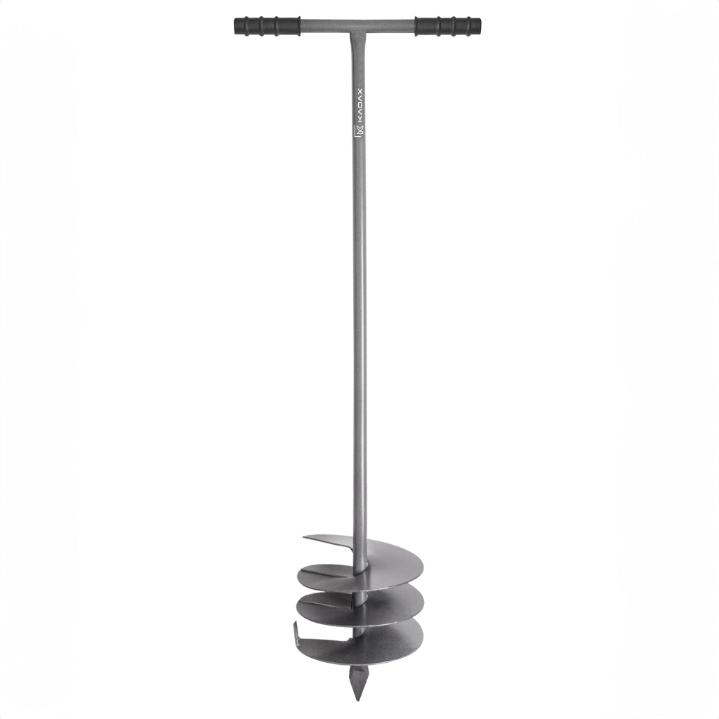 Trivella manuale KADAX per terreno, 20 cm (200 mm), robusta, per forare.