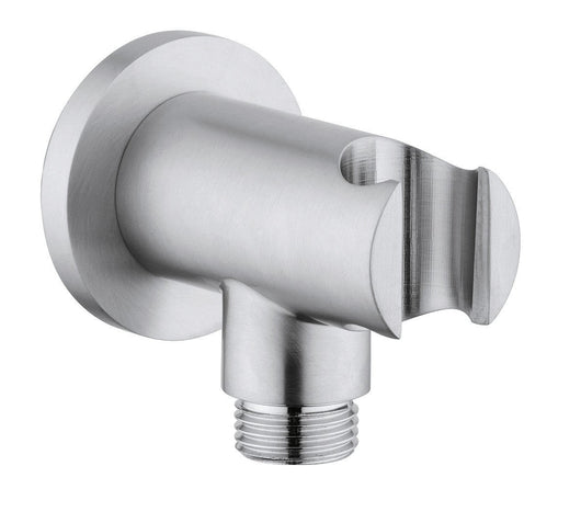 Presa D'acqua Tonda G1/2 con Supporto Doccia Fisso