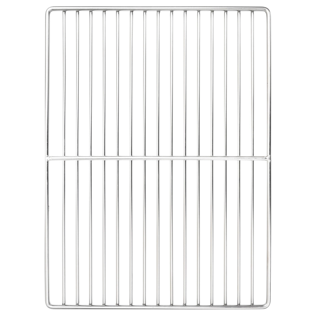 Griglia BBQ rettangolare 40x30 cm in acciaio inox 304