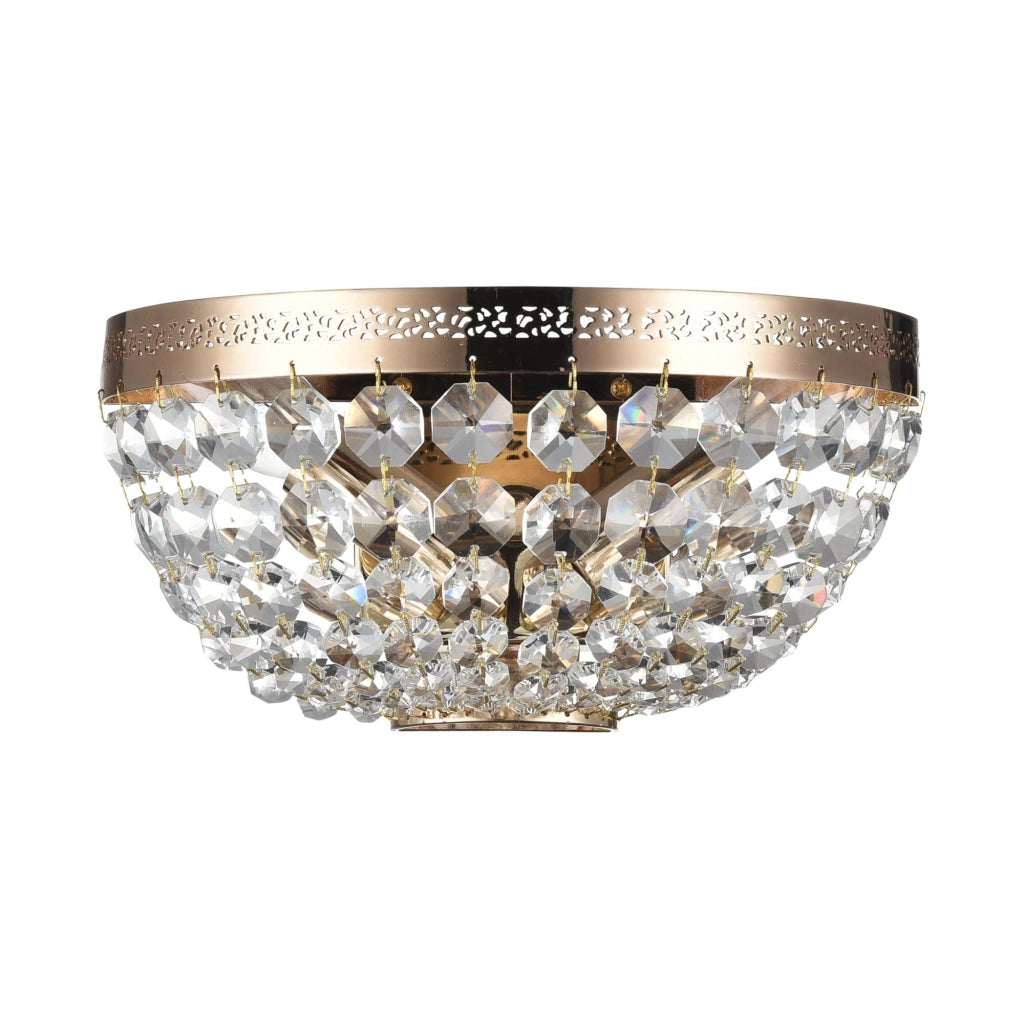 Lampada da parete Royal Classic in Metallo Ottilia Oro