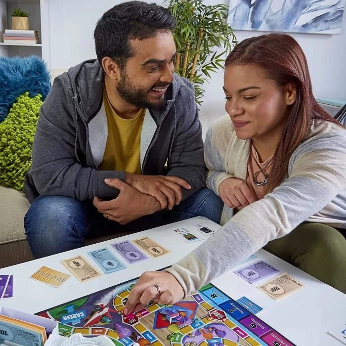 Destini Il gioco della vita - Gioco da tavolo per la famiglia - da 2 a 4 giocatori - per bambini - da 8 anni - con pedine colorate