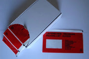 250 borse documentarie DIN lunghe "bon di consegna/fattura" in 13 lingue formato. 240x115+15mm nella scatola dono (330202)