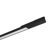 TELCO - Luce Lineare LED 24W Monofase per Binario, Nero, 3000K-4000K CCT Switch, CRI90, IP20 - Rossini Group