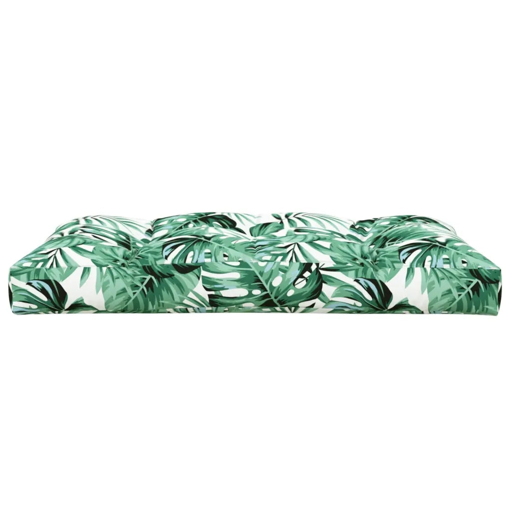 Cuscino per Pallet Verde 120x80x12 cm in Tessuto