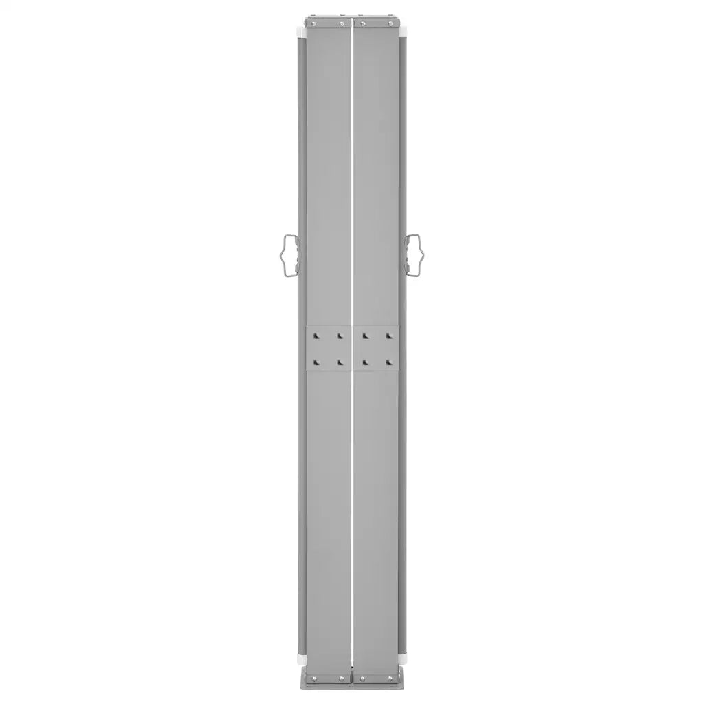 Tenda da Sole Laterale Retrattile-Tenda parasole per balcone 160x600 cm Grigia