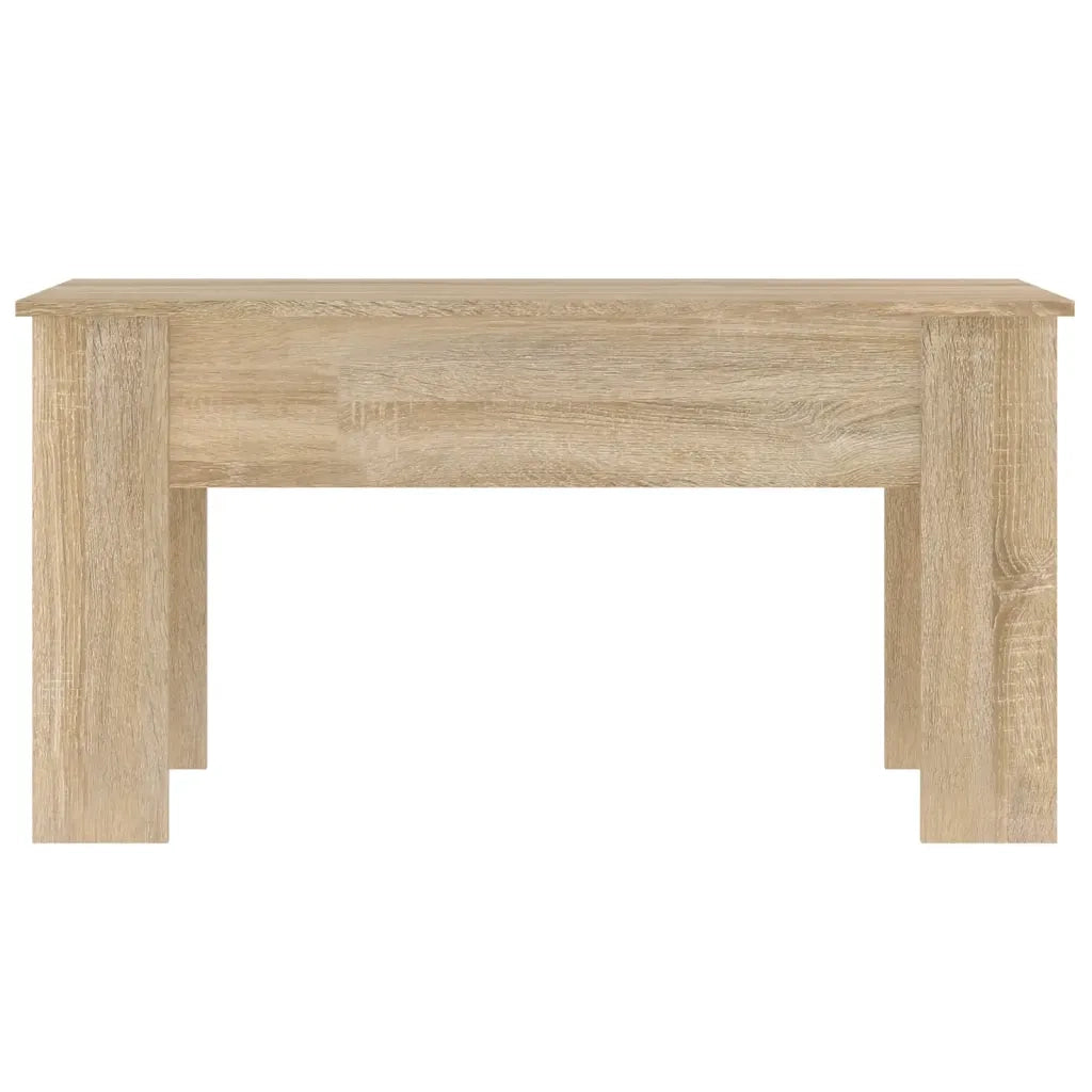 Tavolino da Salotto Rovere Sonoma 101x49x52cm Legno Multistrato cod mxl 10005