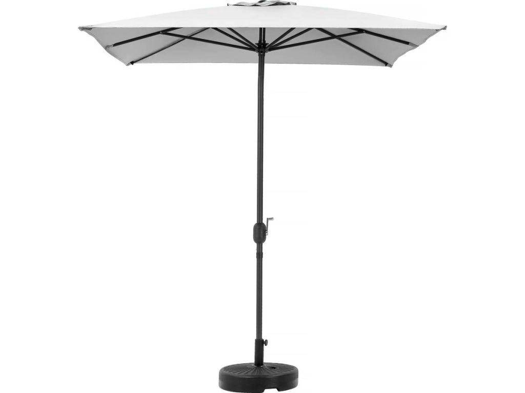 Ombrellone da giardino "Sol 2" - Rettangolo - 2x 3 m - Grigio