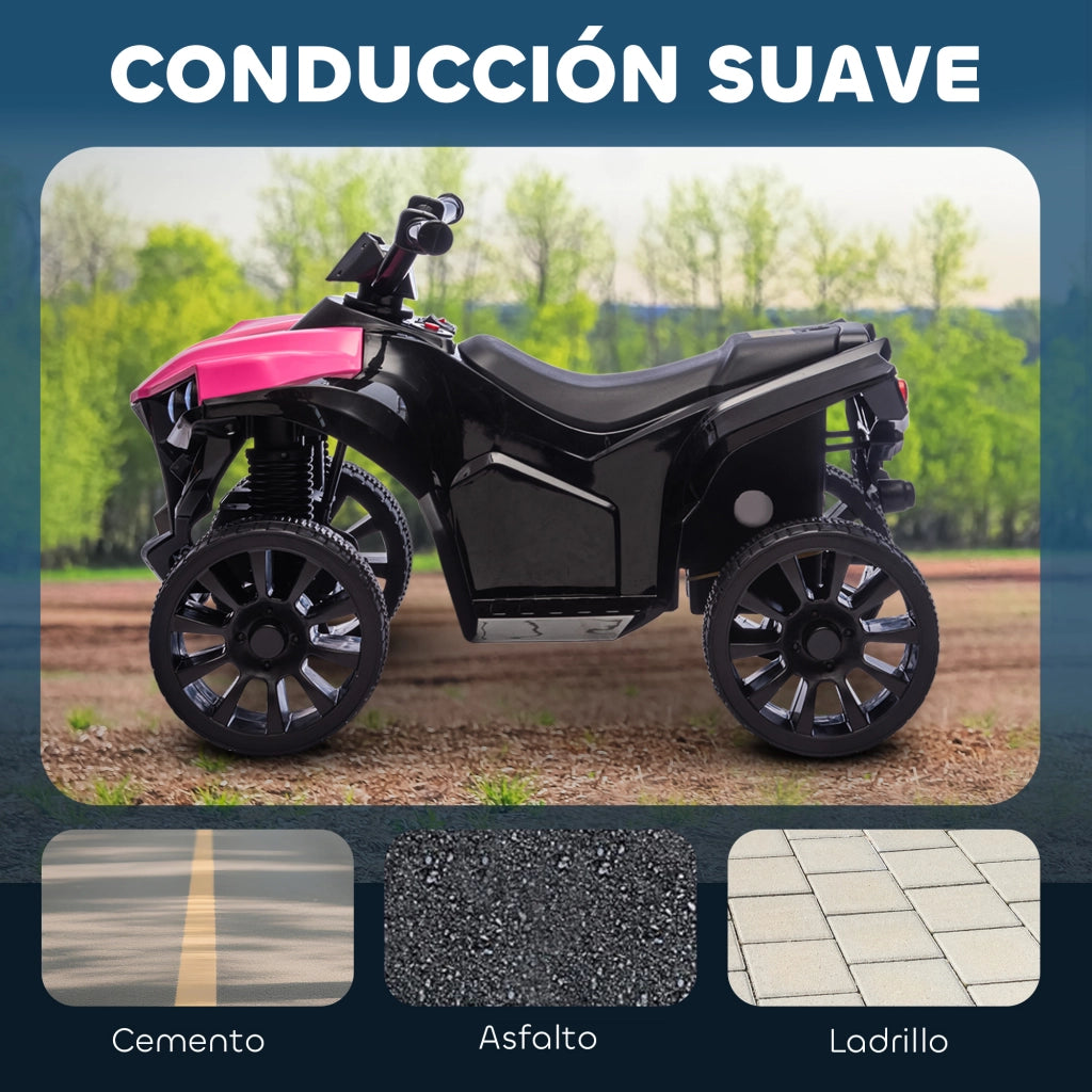 Quadro Elettrico Bambini 6V ¨C zephmum ¨C Rosa 70x42x45 cm