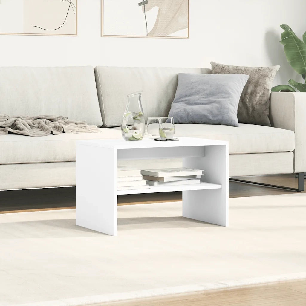 Mobile Porta TV Bianco 60x40x40 cm in Legno Multistrato 859100