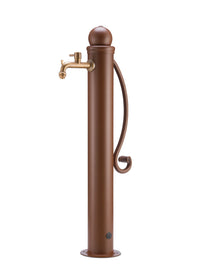 Fontana da Giardino con Manico e Rubinetto Belfer 42/ARP Ruggine