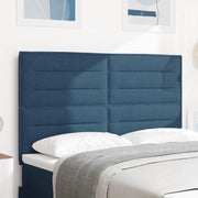 Testiera Design Linee Blu 140 cm Tessuto