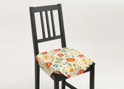 Set Cuscini Coprisedia Imbottiti Sfoderabili Modello Garden Made In Italy - Aletta 6Pz - Panna