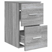 Armadio Bagno | Mobile da Bagno In-between Sonoma grigio 30 x 35 x 50 cm