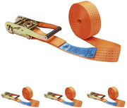 Ratelspanband unidirezionale, 1 pezzo, arancione, 50 mm/6 m, 2000/4000 kg (confezione da 4)