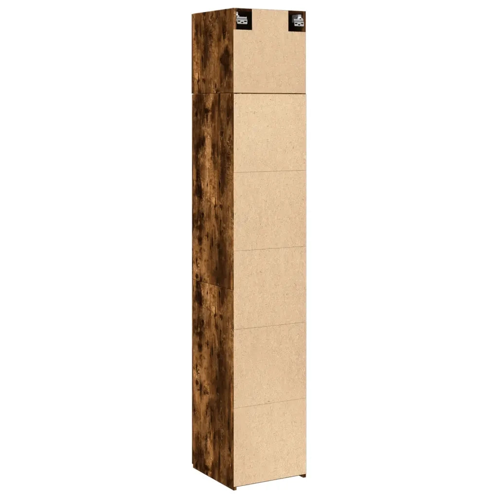 Mobile Sottile Rovere Fumo 40x42,5x225 cm in Truciolato 3281277