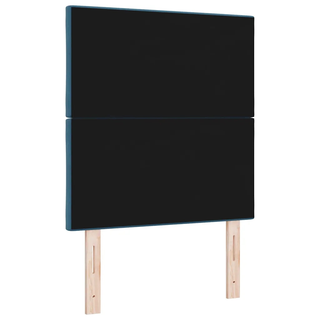 Testiera LED Blu Scuro 80 cm Velluto 3338486
