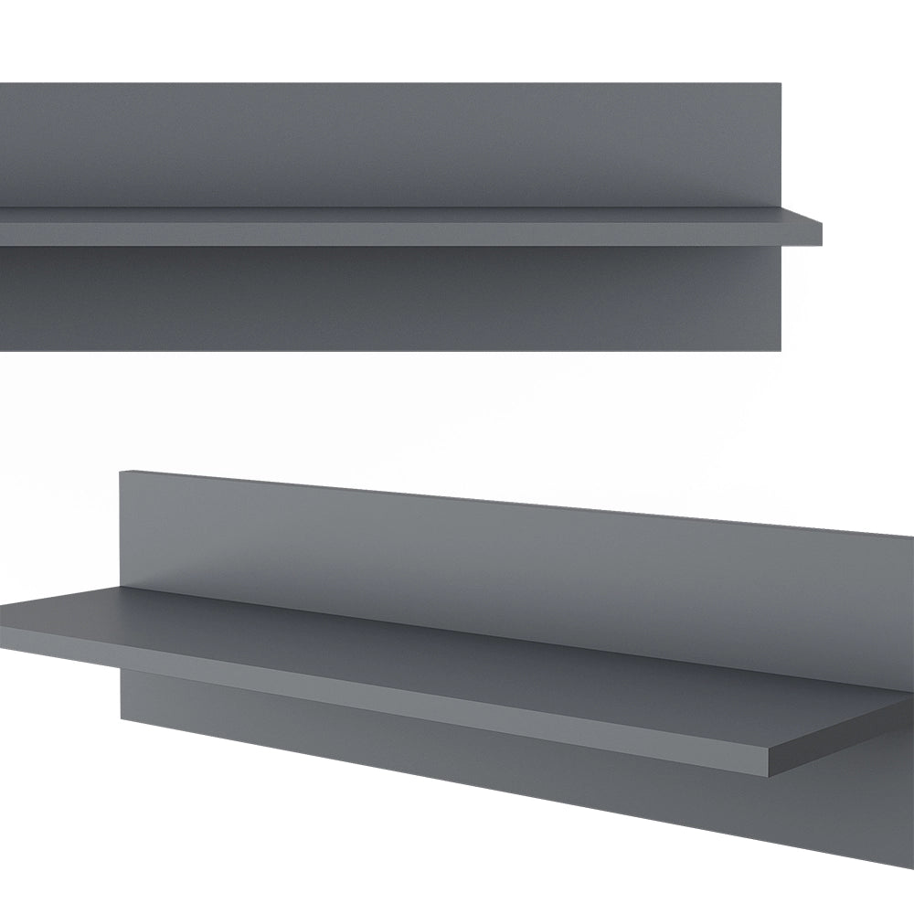 Vitalispa Scaffale a muro Grigio 70 x 20 cm