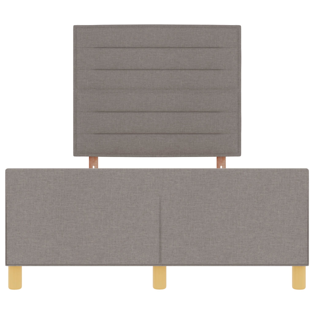 Letto - Tortora, 120x190 cm, Tessuto