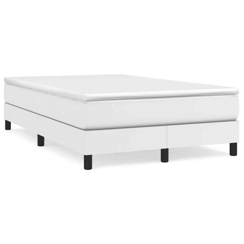 Struttura Letto a Rete a Molle Bianco 120x200 cm in Similpelle 3120689
