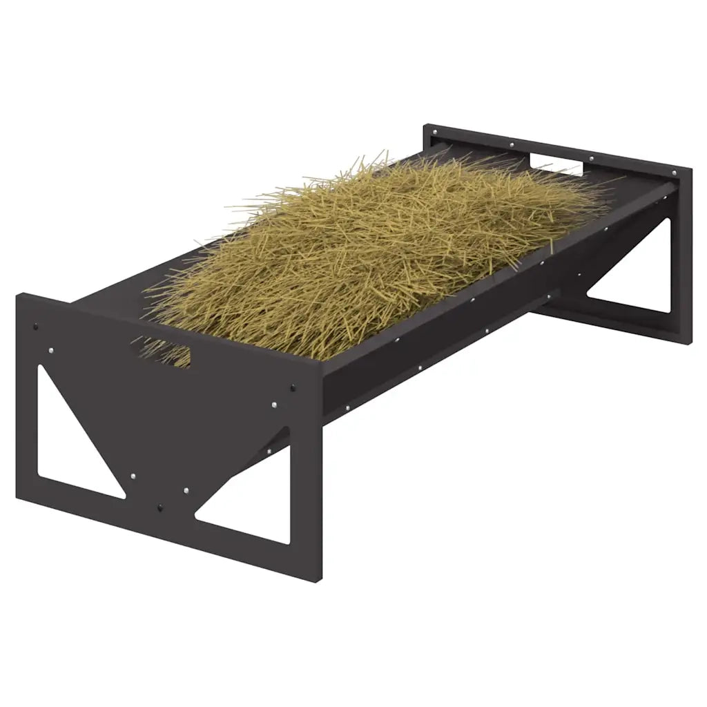 Abbeveratoio per bestiame Nero 108 x 50 x 28 cm CFW4089561