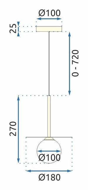 Lampada APP939-1CP