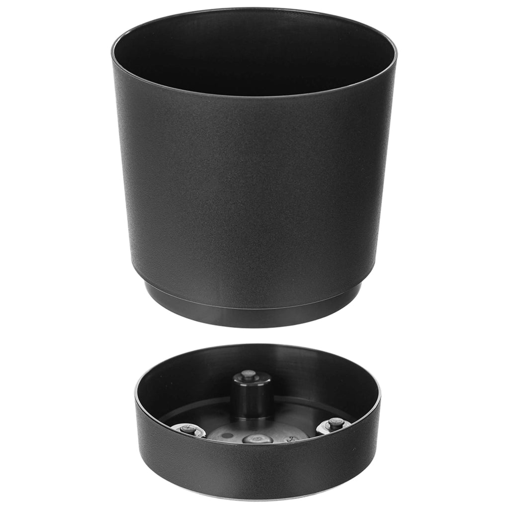 Vaso da fiori KADAX con supporto, rotondo, in plastica, 34,5 cm