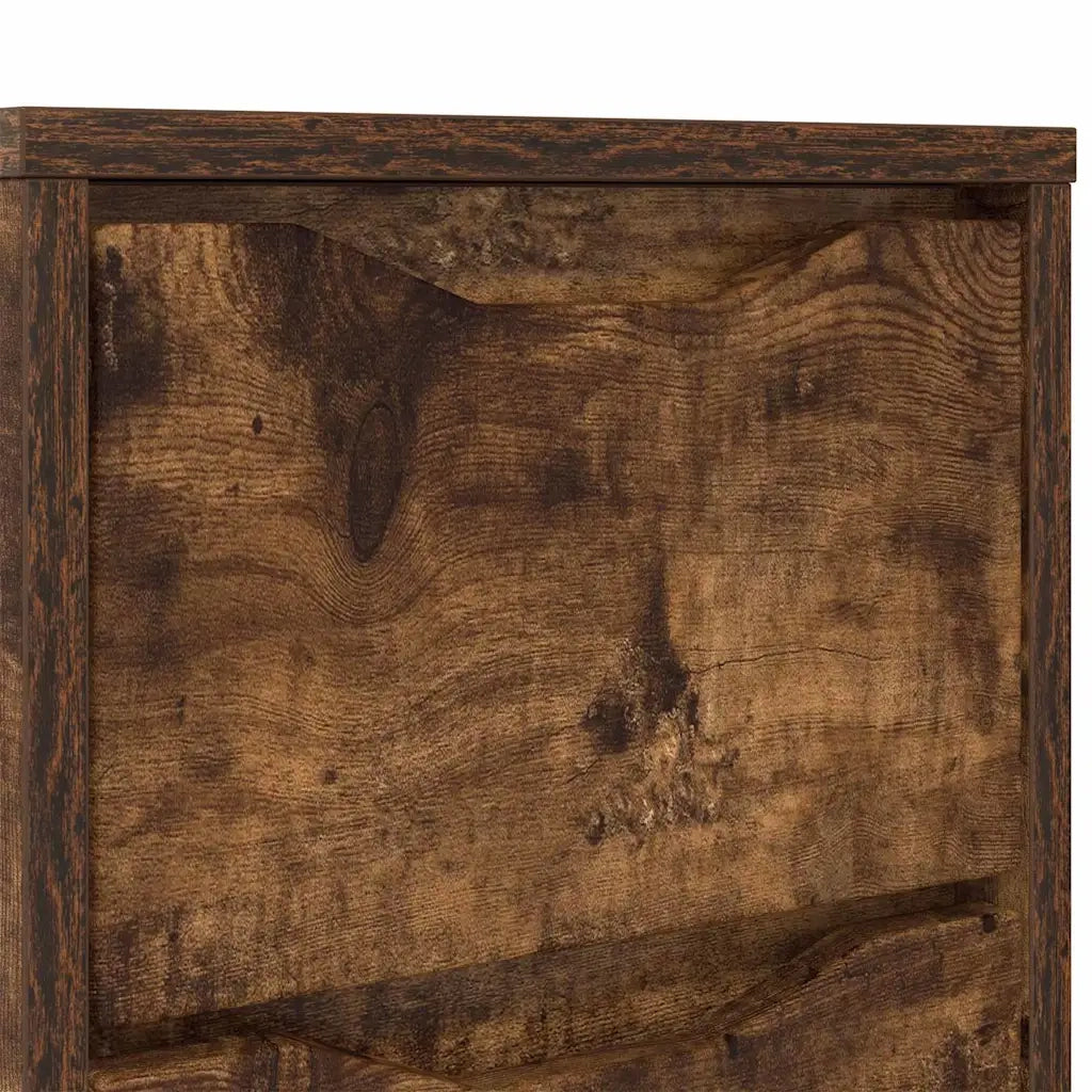 Comodino Rovere fumé 30,5 x 30 x 43 cm Legno multistrato