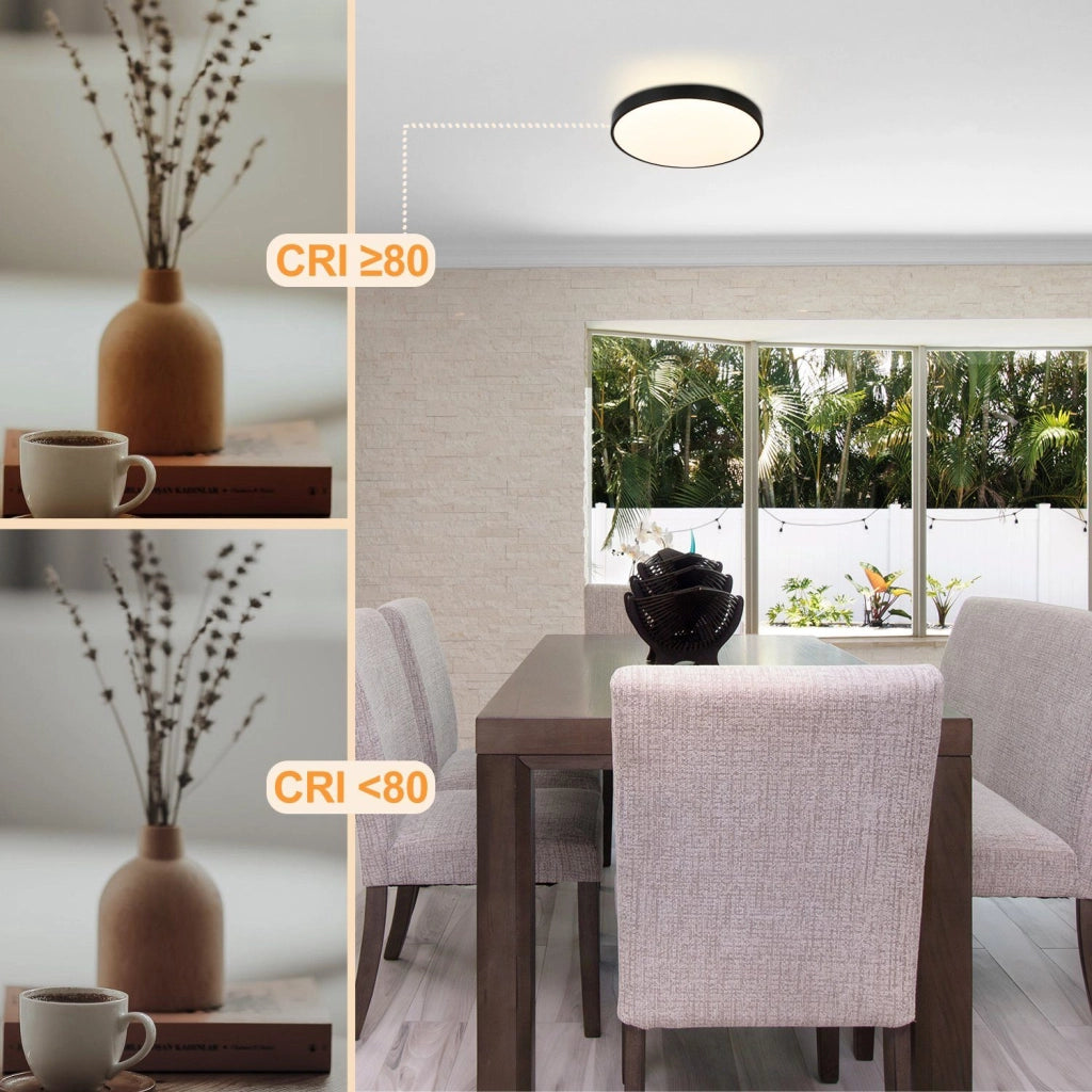 ZMH Lampada da soffitto a LED dimmerabile da 50 W, design anello Via Lattea, colore bianco