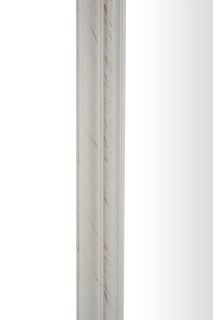 Biscottini Specchio da parete finitura bianco anticato Specchiera muro dimensioni Offerta