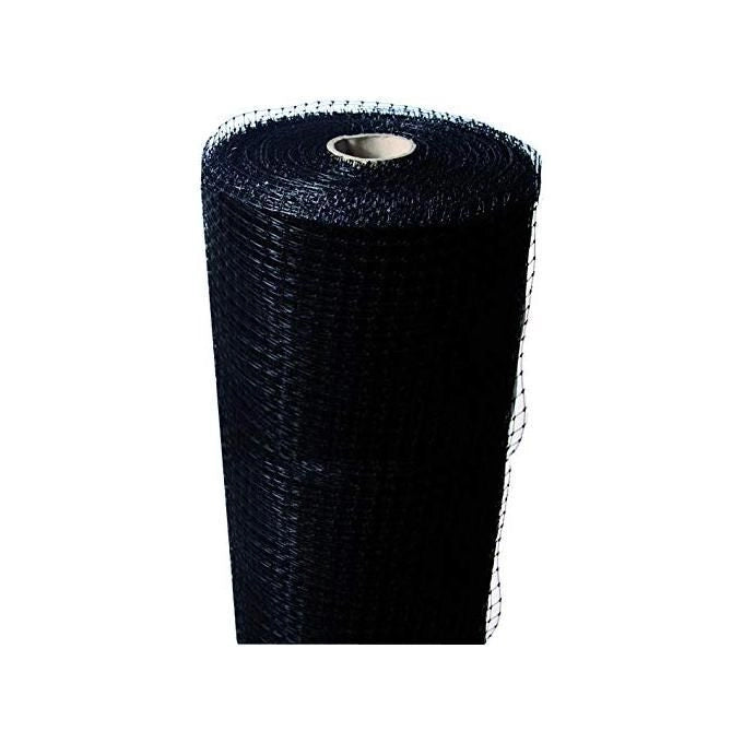 Vigor 0083030 Rete Plastica Antiuccelli 200 m altezza 200 cm maglia 19x19 mm colore Nero