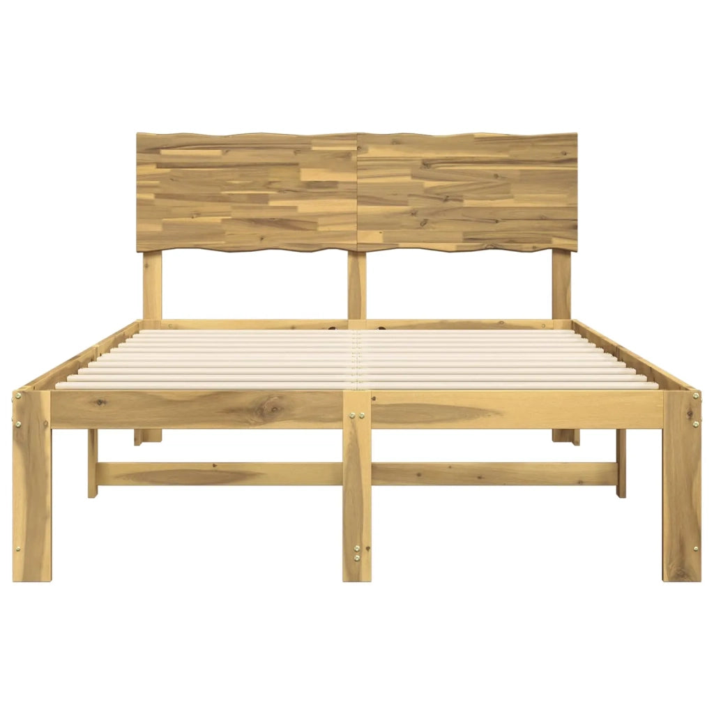 Letto matrimoniale con testiera ROSTOCK Bianco 160 x 200 cm 3405421