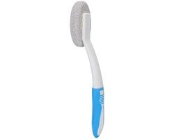 Spazzola per pulire e rimuovere residui - Strumento per eliminare macchie e calcare - Ergonomico manico - Per cucina e bagno - Materia scabra naturale - Spazzola per pulizia