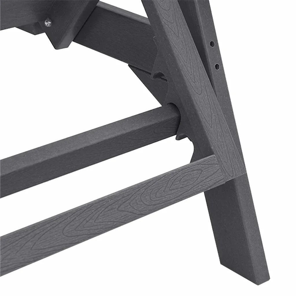 Lettino da sole Grigio chiaro 195,5 x 53 x 98,5 cm HDPE 42006640