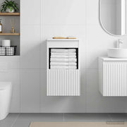 Mobile da Bagno Bianco 30 x 44,5 x 50 cm Legno ingegnerizzato 890502