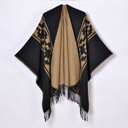 Sciarpe da donna all'ingrosso, scialli grandi in jacquard con nappe semplici