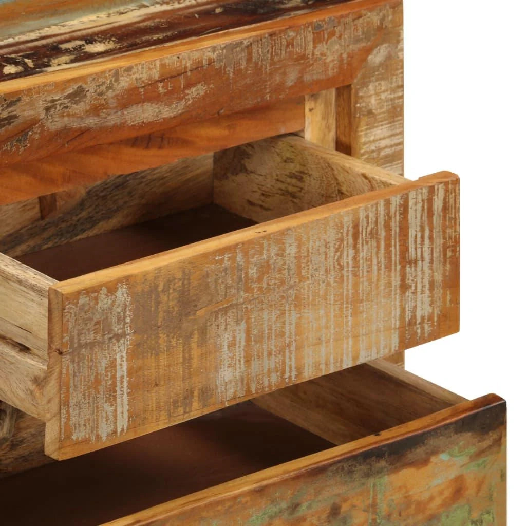 Buffet credenza mobiletto consolle mobile contenitore 120 cm legno massello di recupero 4402172