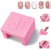 Strumenti per Arte dei Capelli - Magnet per Effetto Catena - Magnetica per Effetto Catena Multifunzionale - Adatta per principianti - Magnet per Gel per Capelli Magenta - Effetto Catena - Strumento per Arte dei Capelli Magnetico - Rosa