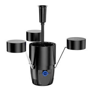 Set: Filtro bio per laghetto 60000l con Chiarificatore UVC 36W Pompa 80W Skimmer