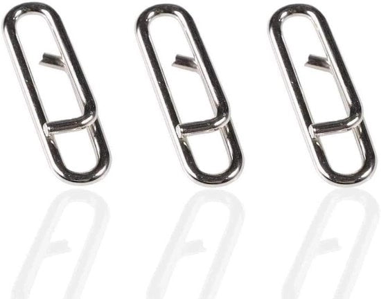 Power Clips per 100 pezzi per rapido cambio di attrezzatura da pesca - Clip di velocità per pesca sportiva e pesca in superficie