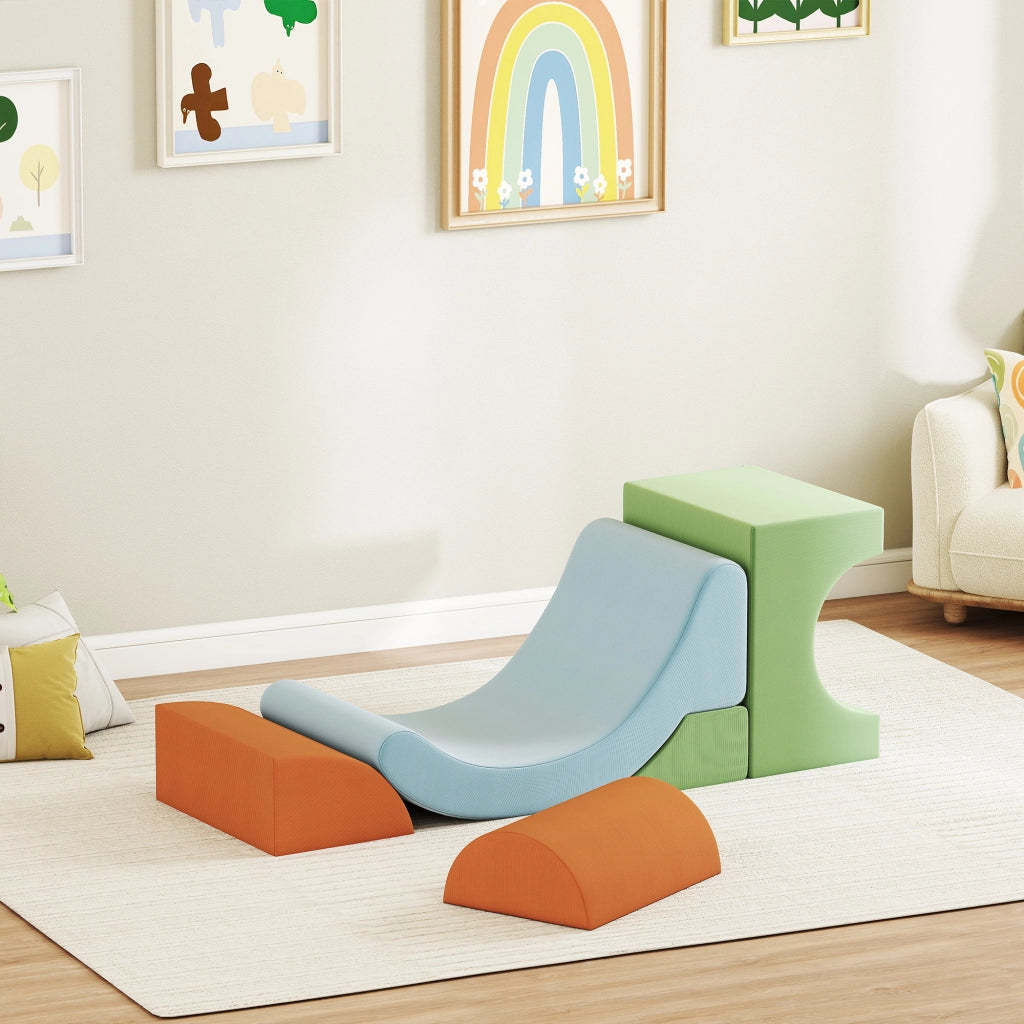 Set di blocchi morbidi per bambini ¨C zephmum ¨C 5 pezzi multicolore