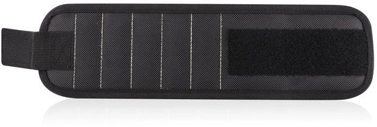 Cinturino Magnetico - 1 Pezzo - Nero - Duraturo - Migliorata Efficienza di Lavoro - Forti Magnetizzazioni - Materiale Comodo - Cinturino Magnetico