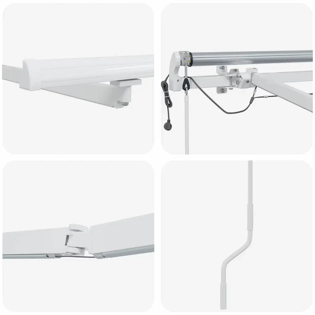 Struttura della tenda Bianco 400 × 300 cm Alluminio 313221