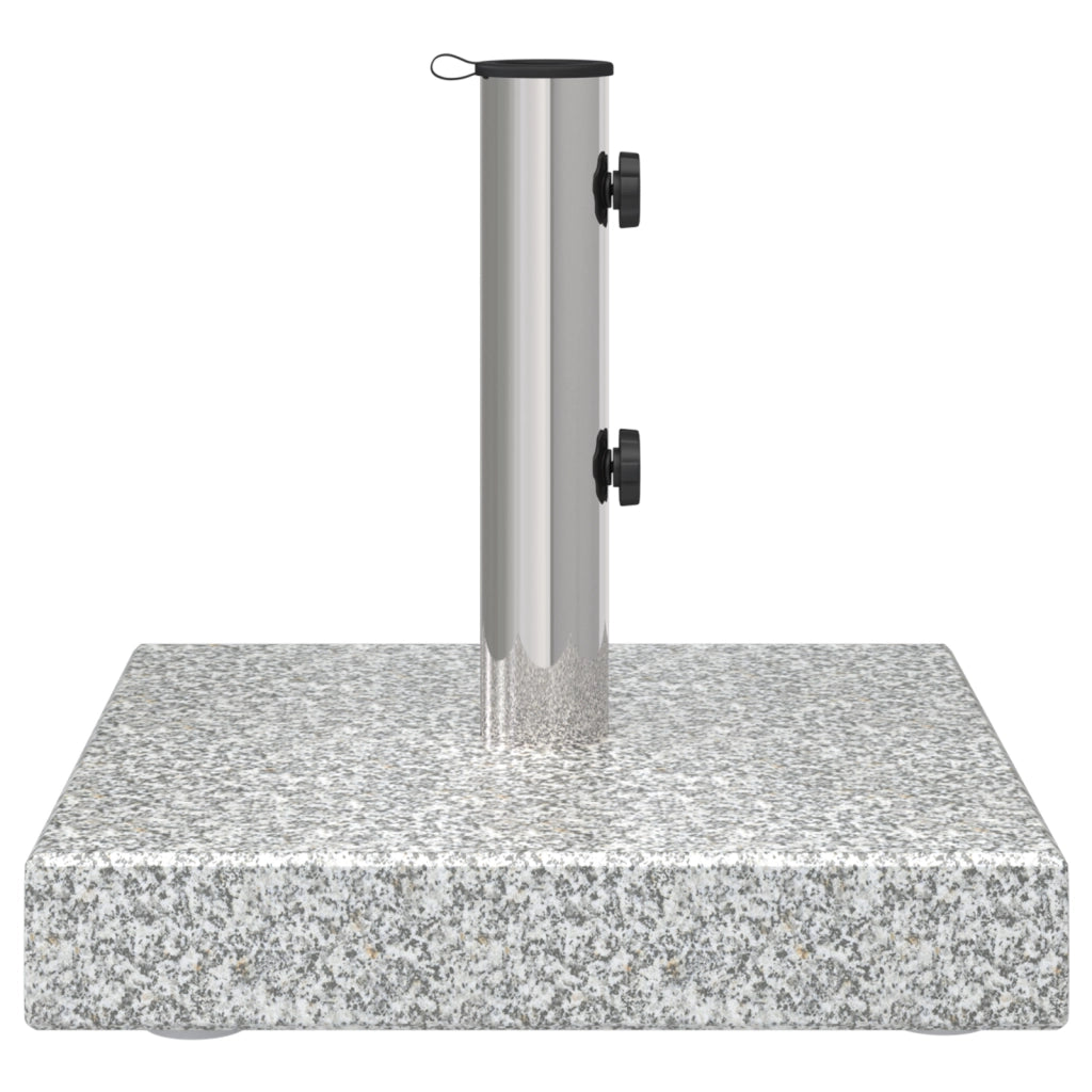 Base per Ombrellone con Ruote Grigia Granito 29 kg Quadrata