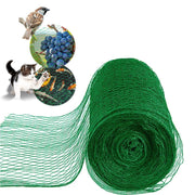 Trade Shop - Set 2pz Rete In Polietilene Anti Animali Maglia 2x10mt Verde Protezione Piante Orto 134615 -