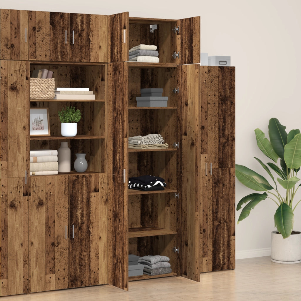 Credenza  Legno Antico 70x42.5x225 cm Legno Ingegnerizzato