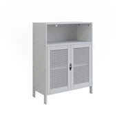 Vicco mobiletto bagno Bianco 60 x 80 cm con 2 porte