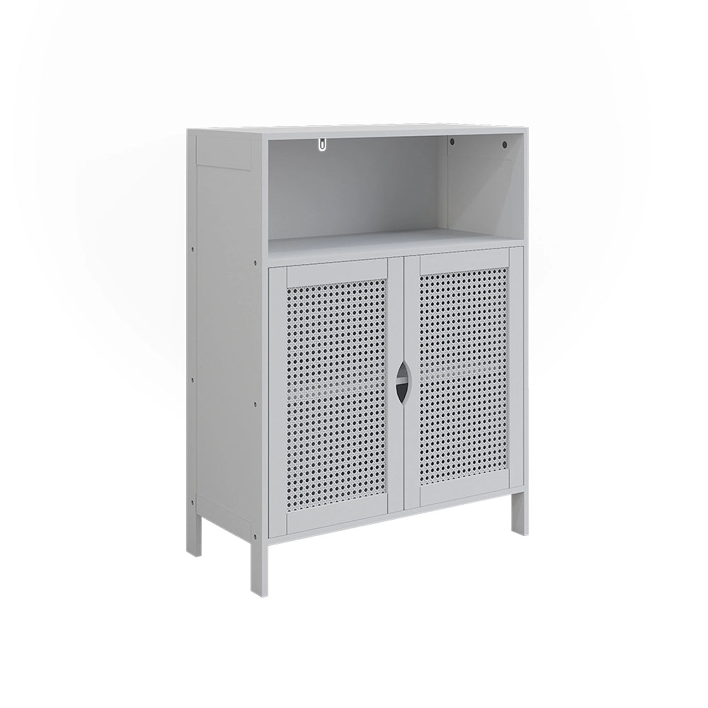Vicco mobiletto bagno Bianco 60 x 80 cm con 2 porte