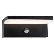 Applique esterna LED PIR nera 4000K 10W Polux TESA Q