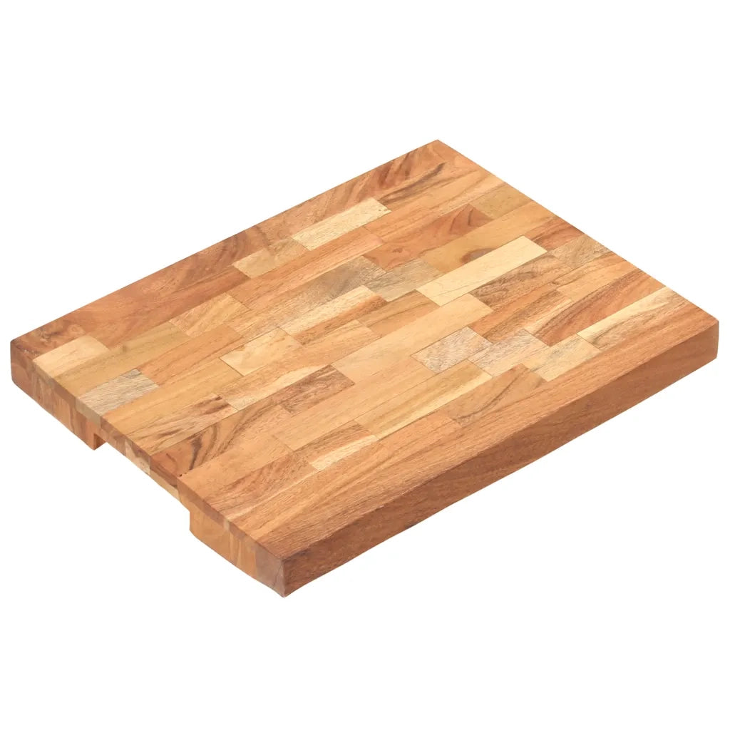 Tagliere 40x30x4 cm in Legno Massello di Acacia cod mxl 76543