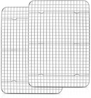 Bakrek RVS, 2 pezzi, Dimensioni 39 x 28,7 x 2 cm, Forma rettangolare per cuocere e raffreddare, Resistente a lavastoviglie